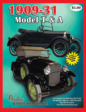 model t and model a catalog